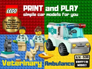 LEGO Veterinary Ambulance