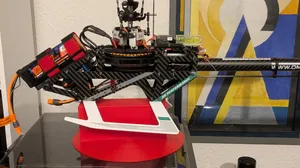 Simple Leveling Aid for OMP M4 Max with Flybarless Controller
