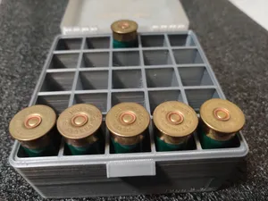 12 Gauge 2 3/4", Low Profile, Snap Latch Modular Ammo Box