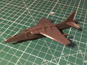 Hawker Siddley Harrier Kit Card