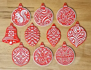 Christmas Balls Set 01 for tree decoration