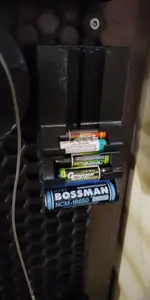 HSW Holder / Dispenser for 18650 AA and AAA batteries