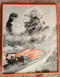 Leclerc Ferrari Monza Victory - HueForge