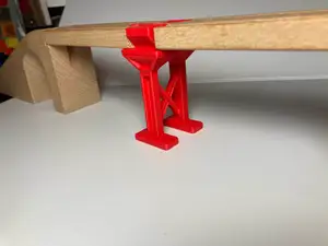 Skeleton Bridge Pillar for wooden train tracks (Brio/Ikea)