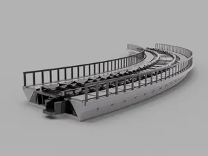 Marklin C Railway bridge curved