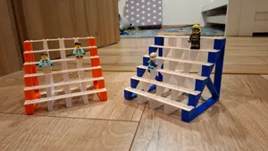 Lego figures stand - stadium style