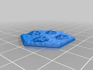 SciFi Terrain - Mined Hexes