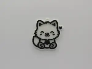 Cute Wolf Keychain