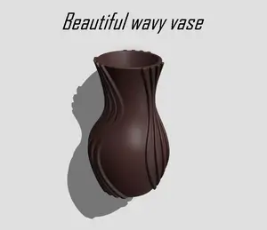 Wavy vase