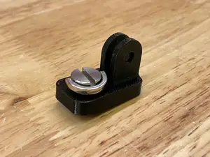 GoPro mount 1/4" camera adapter