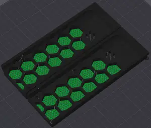 Clicky-Clack 350mm Thicc skirts With Mesh