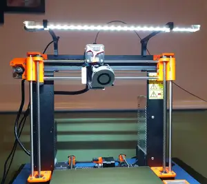 Prusa i3 MK3 LED Light strip Brackets Extra Clearance