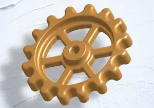 Ender 3 Levelling Wheel with M3 Lock Nut (Parametric)