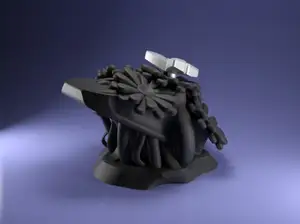 Nature Vs CAD, (2024 3D printing industry awards trophy design competition entrance).