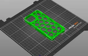 Hexagon Honeycomb Phone Case (For iphone 13 regular size)