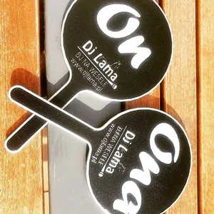 Paddles for wedding games (two sided!)