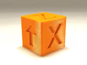20 mm XYZ Calibration Cube by R3D