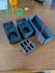 Gridfinity Nozzle storage box for Flashforge Adventurer 5M/ 5M Pro