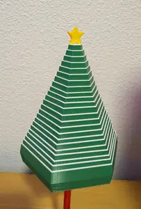 Collapsible Christmas tree fidget toy