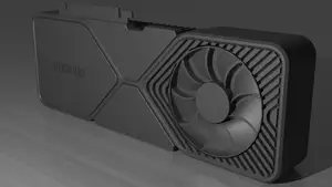 RTX 3080 FE simple miniature model