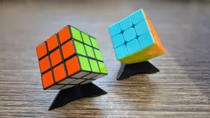 Rubik's cube stand