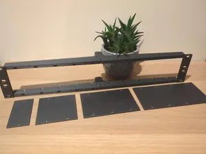 Blank Plates for DAP MP-1 Master Panel (Modular Racking System)