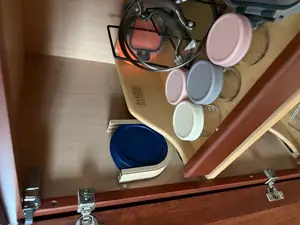 Pyrex round lid organizer