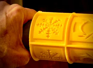 Shorty McShortbread cookie embosser/cutter