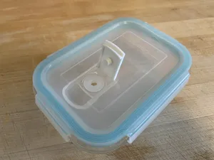 Vent Cap Replacement for Reuseable Glass Container Lid
