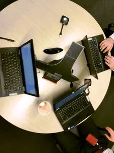 Space Saving Stand for Polycom Speaker Phone