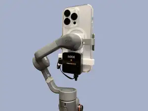 Rode GO II Holder for iPhone 14 Pro and DJI Osmo