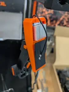 XIAO Sense Case (Seeed Studio XIAO ESP32S3 Sense, Camera) with antenna holder for Articulated arm by MichalFanta