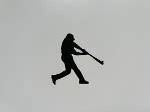 Baseball Player Wall Art #2