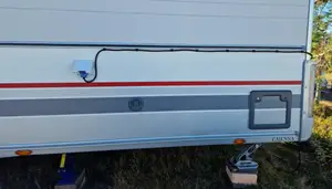 Cable holder for Cabby caravan rails