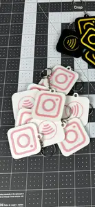 Instagram NFC Keychains
