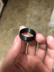 Blank Facetted Ring (Size 10)