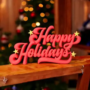 Celebrate the Holidays with This FREE 3D Printable Design!