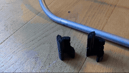 Circular pipe feet