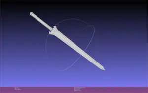 Sword Art Online Kirito Ordinal Scale Main Sword
