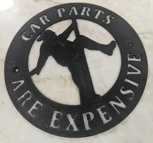 Car Parts are Expensive wall hanging