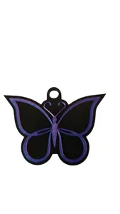 Butterfly keychain nfc tag