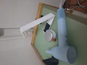 Hair dryer stand