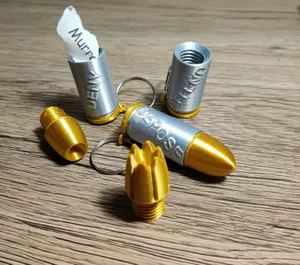 200% scaled 9mm bullet keychain (Toy)