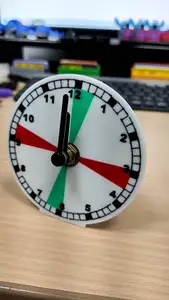 Radio Silence Desk Clock