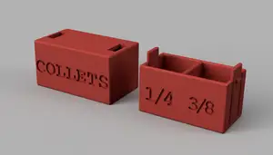Handheld Router Collet Box (Designed for Makita RT0700C / DRT50 / XTR01)
