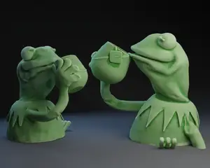 Kermit Sipping Tea