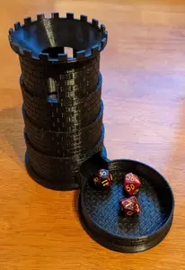 Collapsible Dice Tower