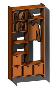 The wardrobe, if you need one, is here