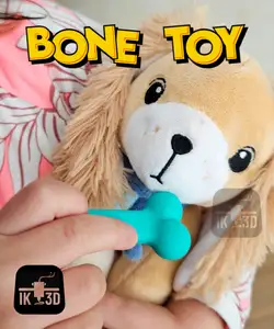Dog Bone Toy / Puppy Plush Accessories