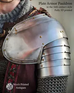 16th Century Plate Armor Pauldron (Shoulder Armor)